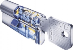 Цилиндровый механизм EVVA MCS 62мм (31+31) 